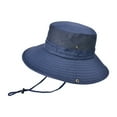thumbnail image 1 of DAMIFU Outdoor Uv Protection Mesh Sun Bucket Hats Wide Brim Upf 50+ Fishing Beach Hat, 1 of 9