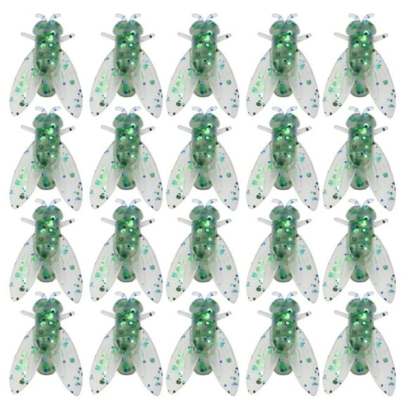 DAMIFU Pack Of 20 Fly Fishing Flies Ideal For Catching Trout Bass Carp And More