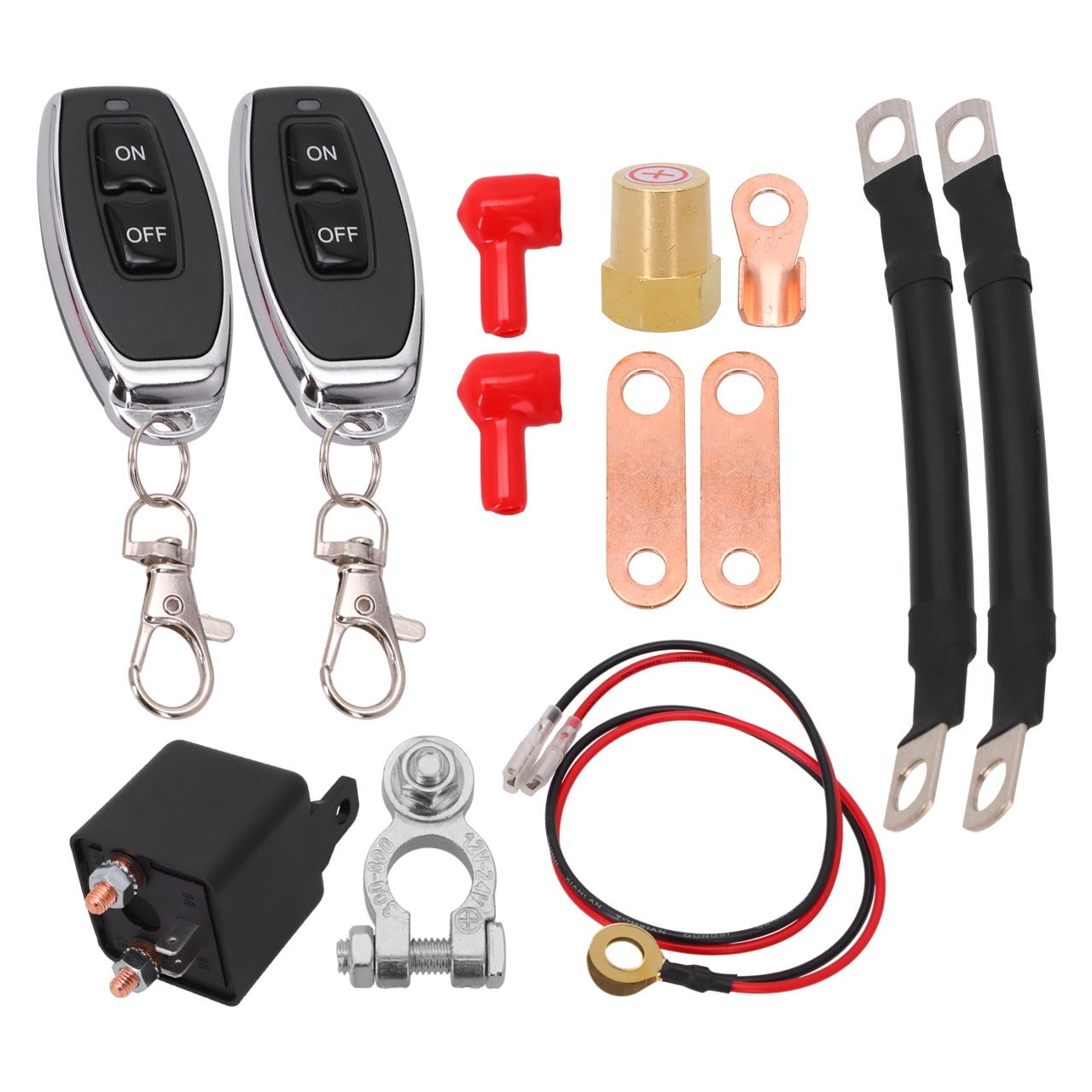 DAMIFU Remote Battery Disconnect Switch 12V 200A Anti-Theft Remote ...