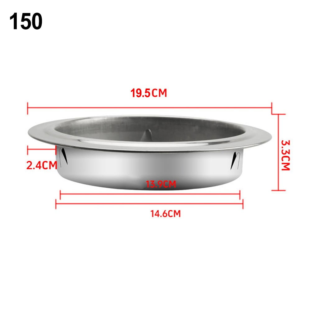 DAMIFU Stainless steel Flanged Spigots Ducting Hydroponics Ventilation