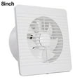 DAMIFU Toilet Extractor Fan Powerful Air Vent Wall Mounted Fans For