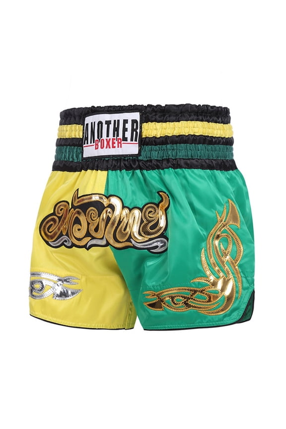 Unisex Boxing Shorts Mma Muay Thai Training Trunks Fitness Shorts For Adults