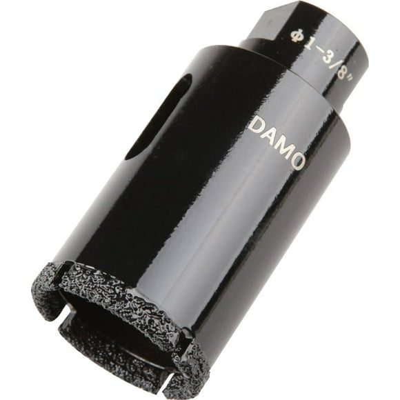 DAMO 1-3/8 inch Diamond Core Drill Bit for Porcelain, Ceramic, Tile, Granite, Marble, Stone & Brick, Hole Saw 35mm