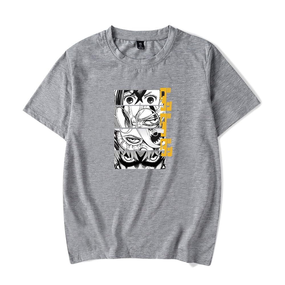 DAN DA DAN Merch T-Shirt Dandadan Anime Casual Short Sleeved T Shirt ...