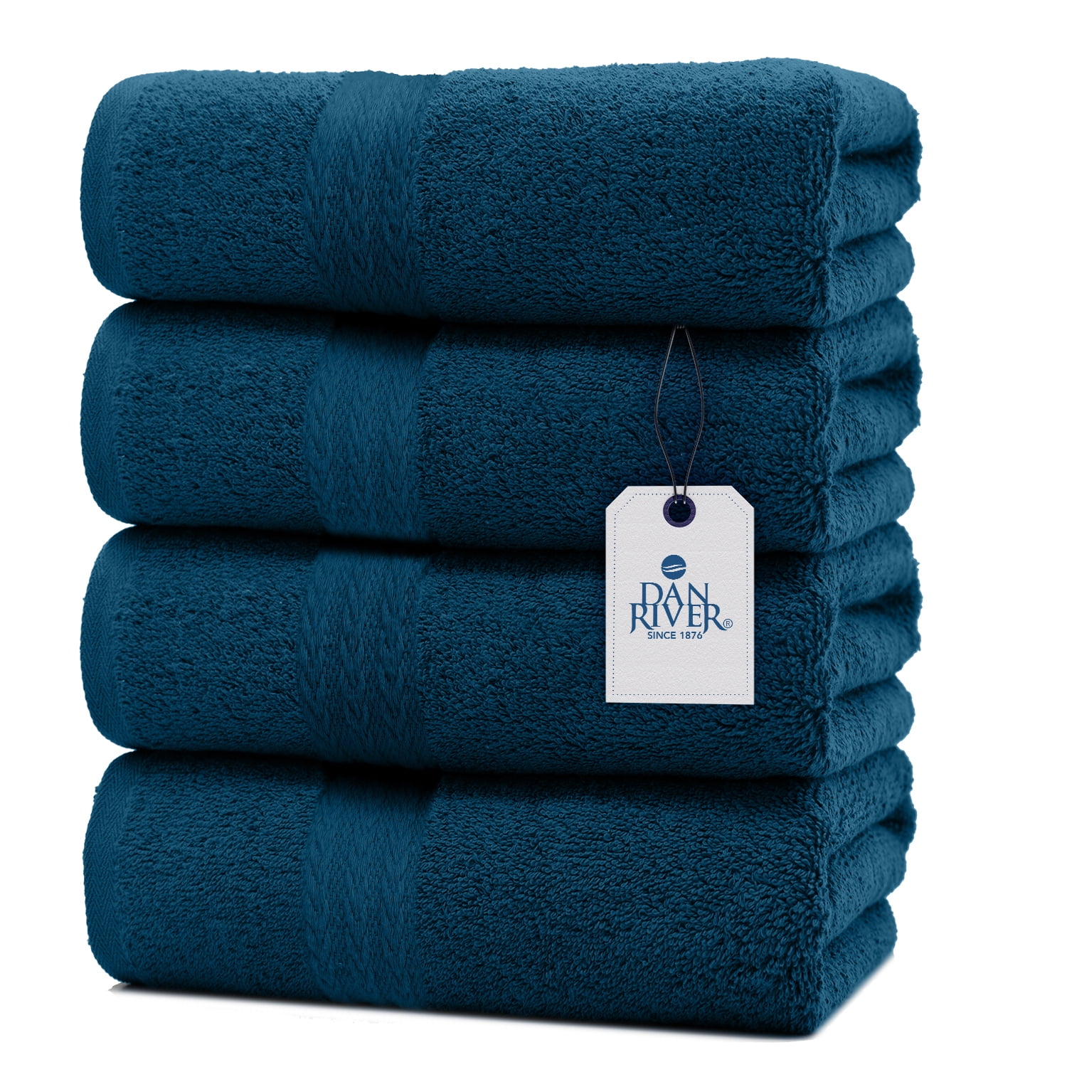 THE CLEAN STORE Bath Towels, Blue, 24 x 46 in. Towels for Pool, Spa, and  Gym Lightweight and Highly Absorbent Quick Drying Towels 425 - The Home  Depot