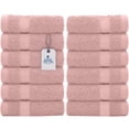 thumbnail image 1 of Dan River Washcloth for Face 12 pack Soft Absorbent and Quick Drying Durable Cotton Face Towel - Dusty Rose, 1 of 8