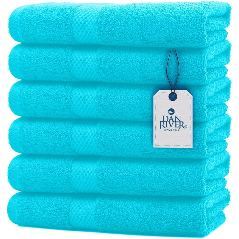 100% Cotton Face and Hand Towel Set 600 GSM Super Soft Absorbent & Quick  Drying