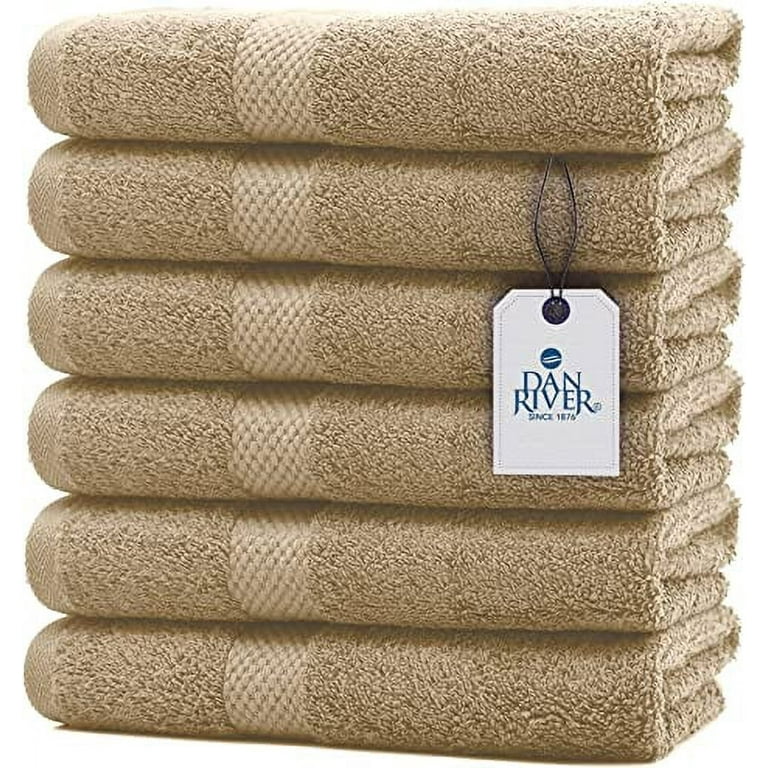 Tian Home Ultra Absorbent & Soft Cotton Hand Towels(4-Pack,14x29inch) for  Bath, Hand, Face, Gym and Spa