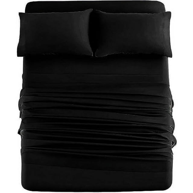 DAN RIVER King Jersey Sheet Set Luxury Heather 100 Cotton Bed Sheets