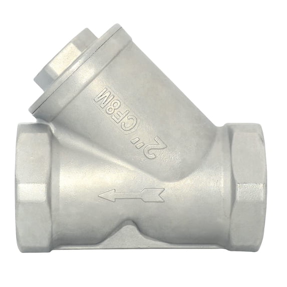 DAN SPEED WYE Strainer Mesh Filter Valve,800WOG Y-Spring NPT Female Check Valve,Stainless Steel SS316 CF8M