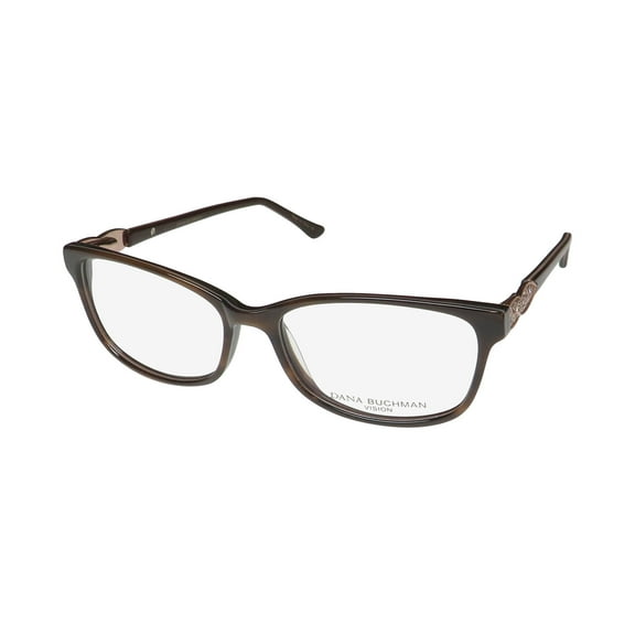 DANA BUCHMAN Eyeglasses LAINE Brown 52MM