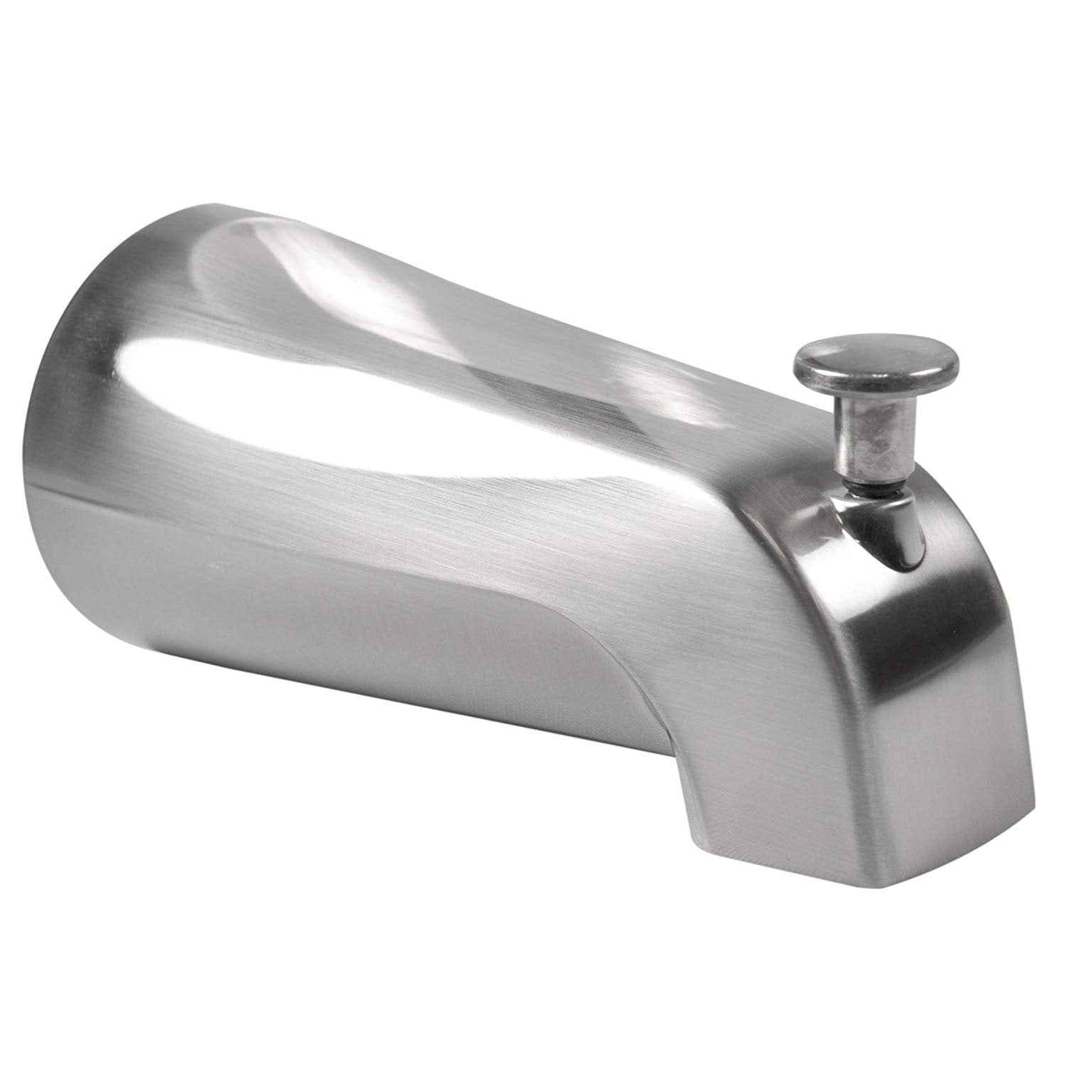 Danco Brushed Nickel Bathtub Spout with Diverter Danco Brushed Nickel Bathtub Spout with Diverter