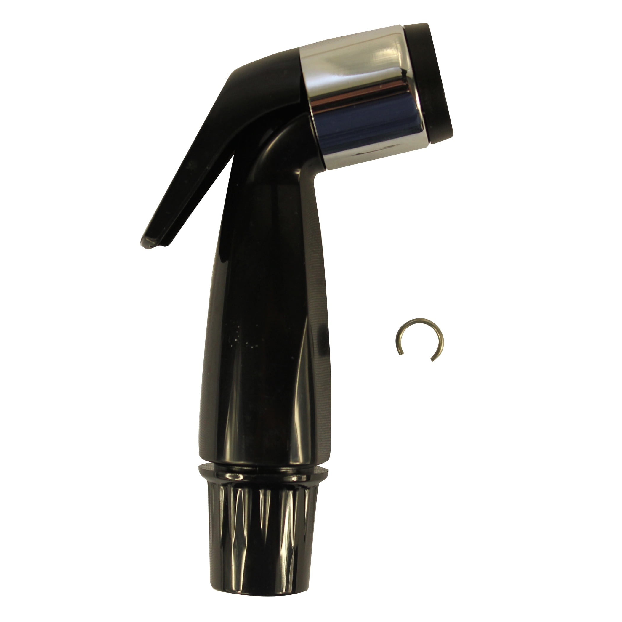 Universal Black Plastic Kitchen Faucet Sprayer with Thumb Trigger