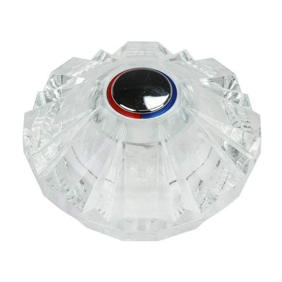 DANCO Knob Handle for Price Pfister Avante Kitchen, Bath and Tub and Shower Faucets, Clear Acrylic (88391)