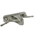 thumbnail image 1 of DANCO Lever-Style Mobile Home Center-Set Tub/Shower Faucet, Brushed Nickel, 8-Inches (10883X), 1 of 4