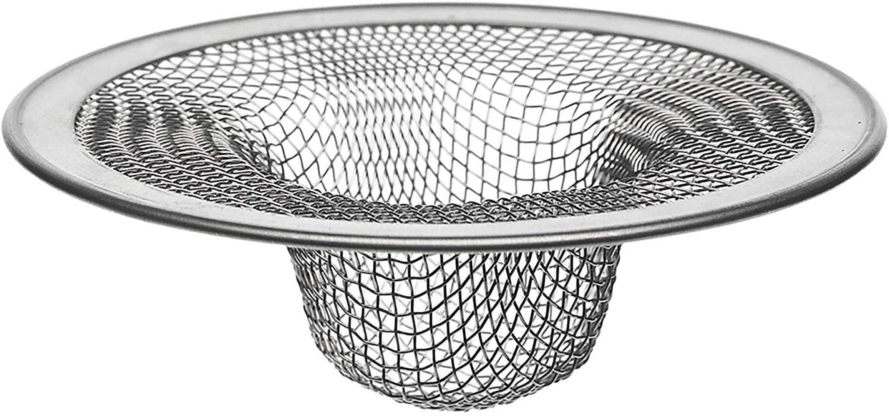 Thrifco 4402359 3-1/2 Inch Universal Bath Tub Stainless Steel Mesh Strainer  