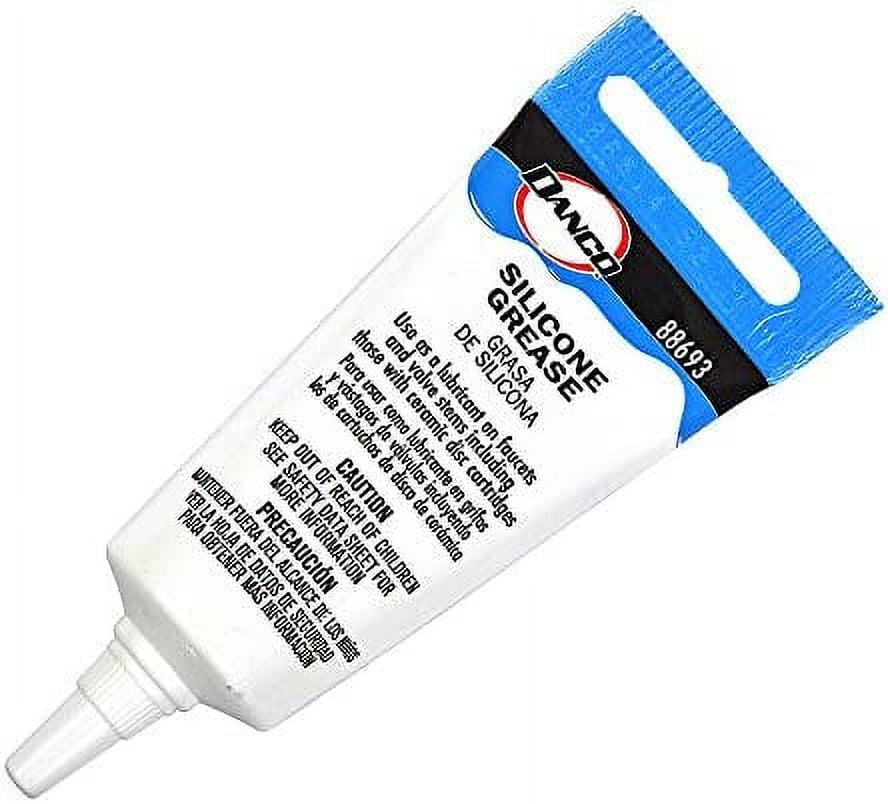 DANCO Waterproof Silicone Faucet Grease Silicone Sealant Plumbers