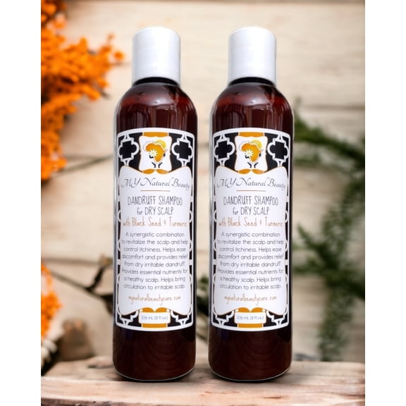 DANDRUFF (BLACK SEED) SHAMPOO | DRY Scalp x 2