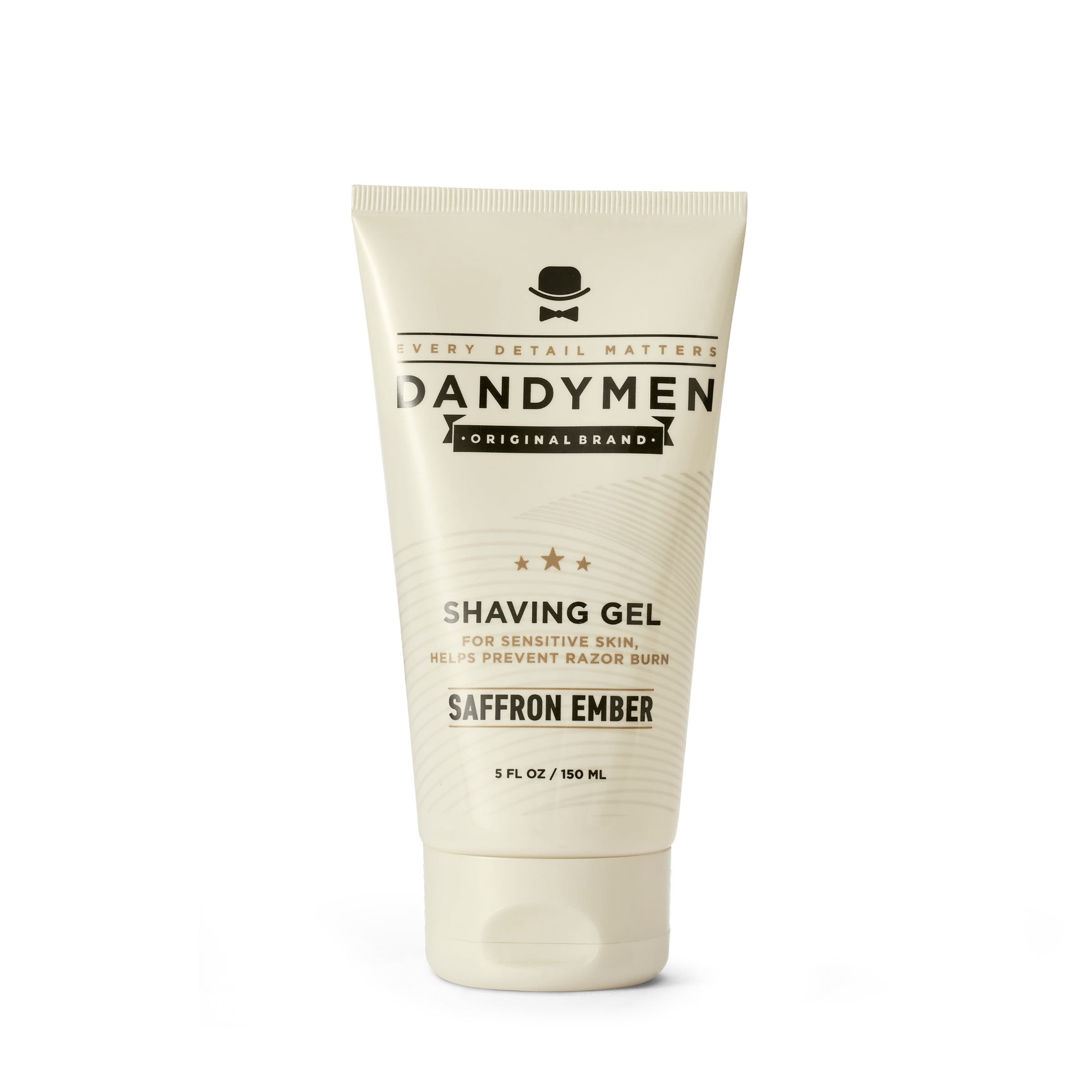 DANDYMEN COLLECTION Clean Line Clear Formula Shave Gel 5 oz Saffron Ember