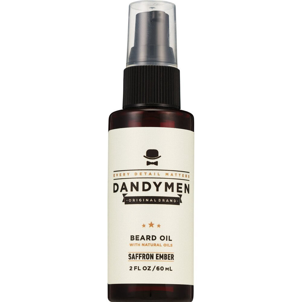 DANDYMEN COLLECTION Hydrating and Softening Beard Oil 2 oz Saffron Ember