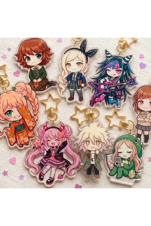 DANGANRONPA Inspired Keychains