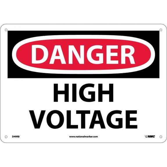 DANGER HIGH VOLTAGE SIGN