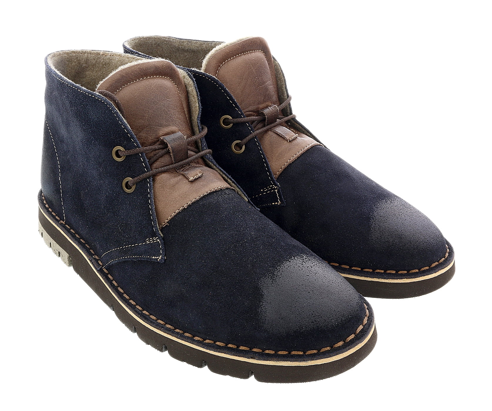 mens blue walking boots