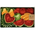 thumbnail image 1 of DANIELS WATERMELON, APPLES AND FRUIT KITCHEN RUG WITH NON SKID BACK, 1 of 1