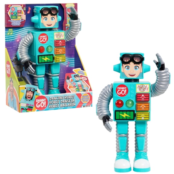 Danny Go! Dancing Robot, Interactive Dancing Toy with Programmable Dance Moves and 2 Dance Modes, Batteries Included, Ages 3 years and up