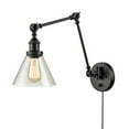 thumbnail image 1 of DANSEER Swing Arm Wall Lamp Industrial Plug in Wall Mounted Wall Sconce with On/Off Switch, 1 of 3