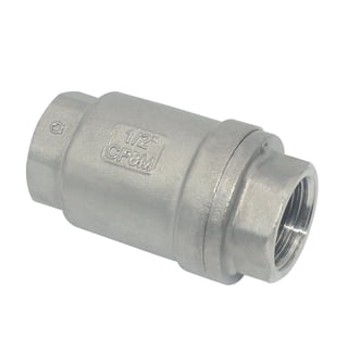 1" Bronze Spring Loaded Lift Check Valve - 200 WSP, 400 WOG, ASME #50T Industrial