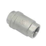 DANSPEED 3/4" inch Stainless Steel Vertical Check Valve NPT Spring Loaded In-line