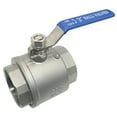 thumbnail image 1 of DANSPEED 3" inch Stainless steel Ball Valve Full Port, NPT Threaded,1000 PSI, 1 of 9