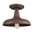 thumbnail image 1 of DANXU Lighting Vintage Industrial Retro Rustic Metal Barn Rust Color Ceiling Light, 1 of 7