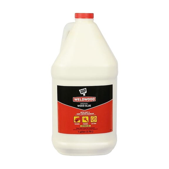 Dap Wood Glue,1 gal,Jug Container 00498