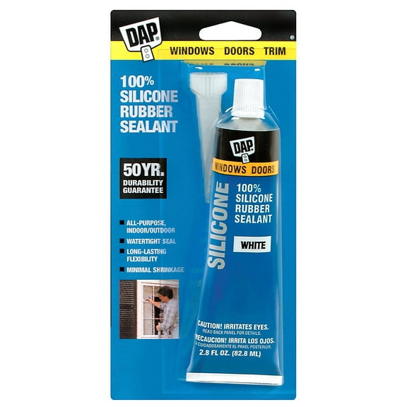 DAP 00683 2.8 oz Silicone Window & Door Premium Sealant