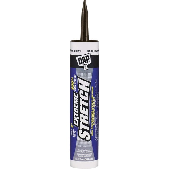 DAP 100263 10.1 oz Extreme Stretch Sealant, Dark Brown