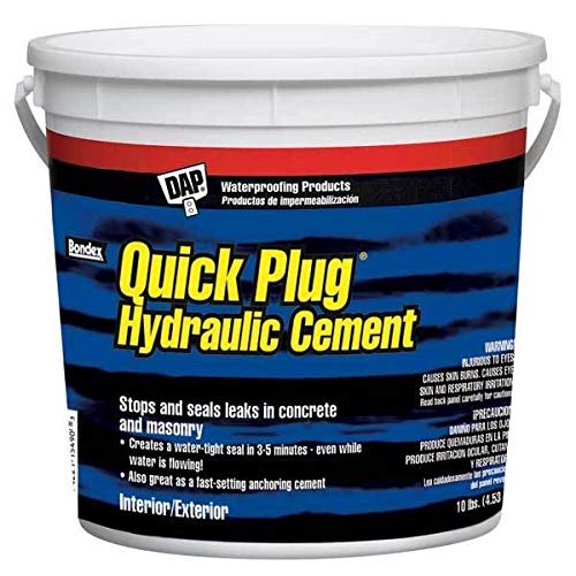DAP 14090 10 lb Quick Plug Hydraulic Cement