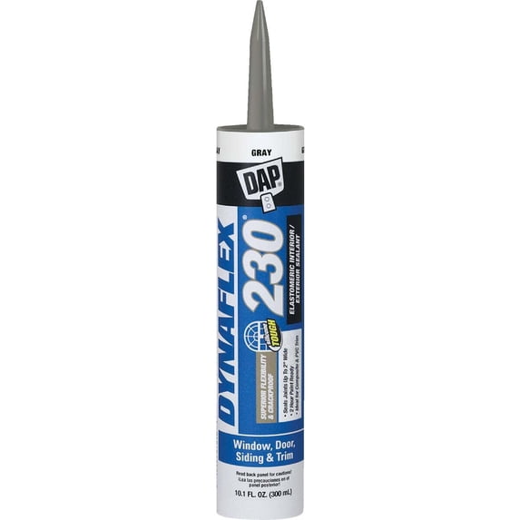DAP 18286 10.1 oz. Gray Dynaflex 230 Premium Indoor/Outdoor Sealant