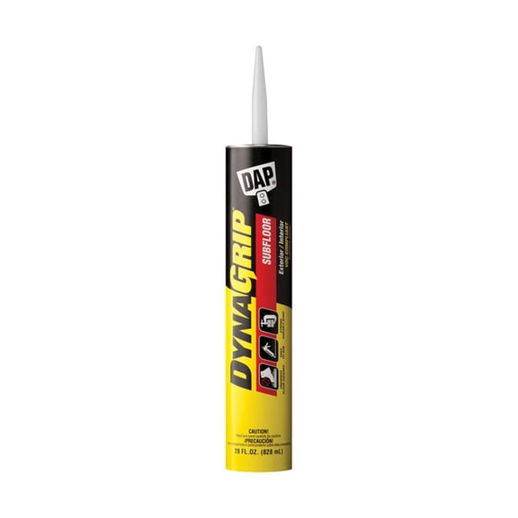 Dap 27515 28 Oz Dynagrip Subfloor Exterior & Interior Construction Adhesive