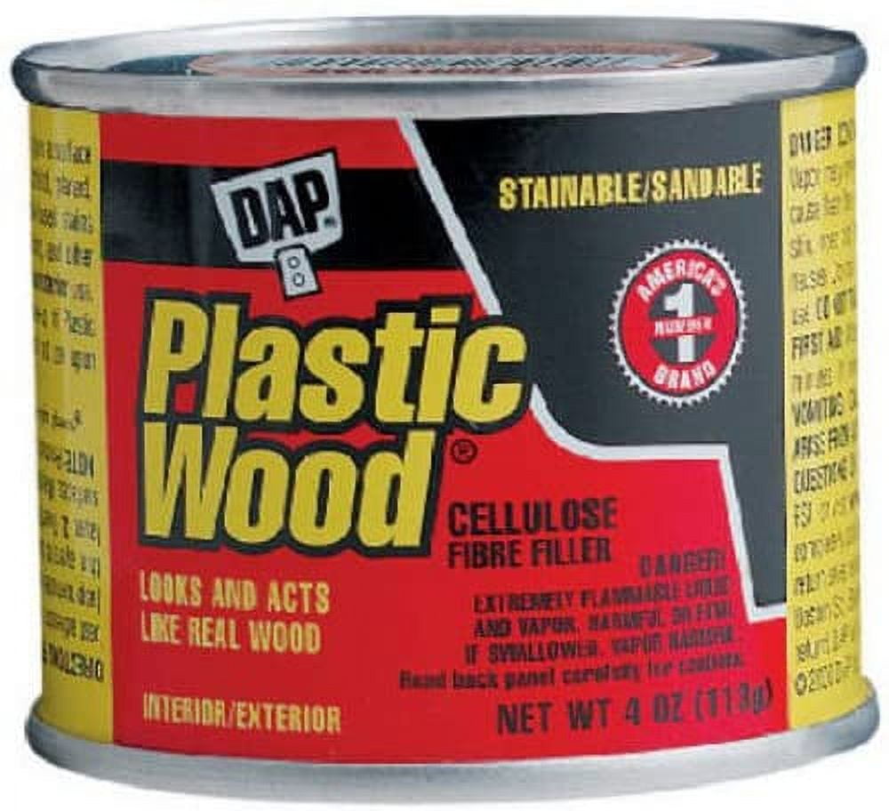 DAP Plastic Wood 00529 Wood Filler, Paste, Musty, Natural, 16 oz  #VORG4139291, 00529