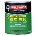 Dap 25332 Weldwood Nonflammable Contact Cement, 1Quart
