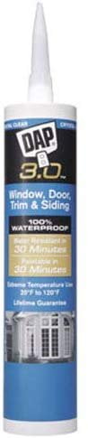 DAP 3.0 18362 9 oz. Clear Window, Door, Trim & Siding High Performance Sealant