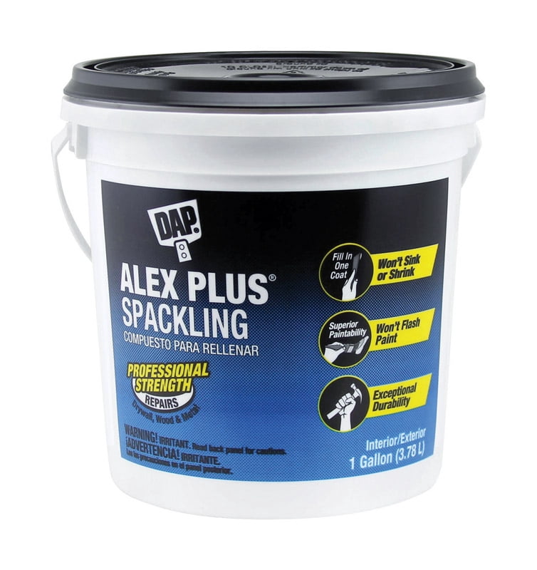 Dap 18747 1 Gallon White Alex Plus Spackling