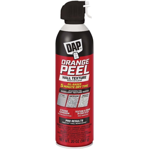 DAP 50016 20 oz Orange Peel Oil Base Spray Texture