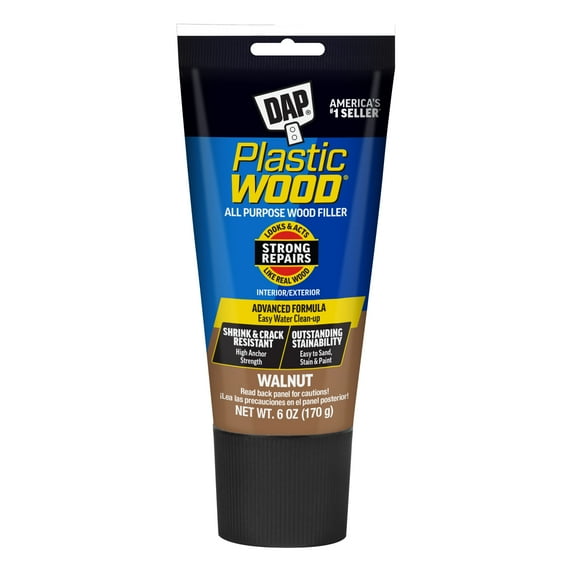 DAP Plastic Wood Walnut 6 oz All Purpose Wood Filler