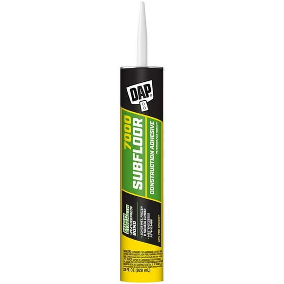 DAP 7000 Subfloor Construction Adhesive: 28 oz. (Tan) [12-pack]