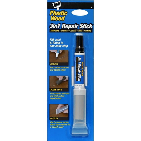 DAP 7079804091 Plastic Wood 3-in-1 Repair Stick