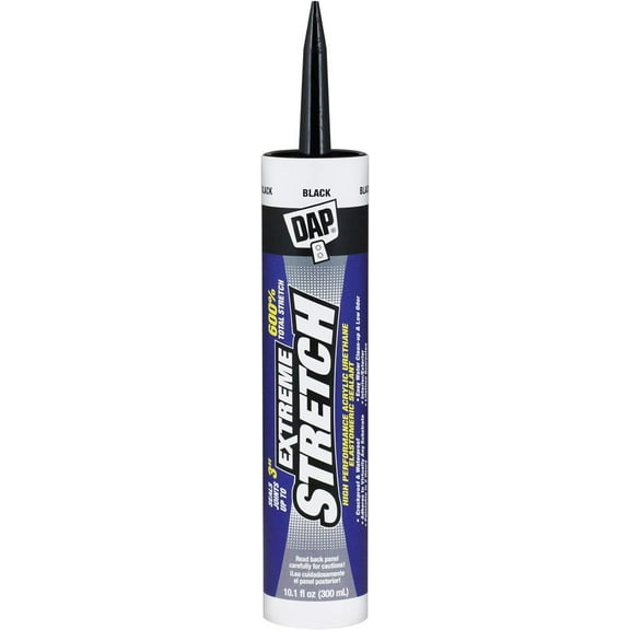 DAP Extreme Stretch Elastomeric Sealant - Black - 10.1 fl oz