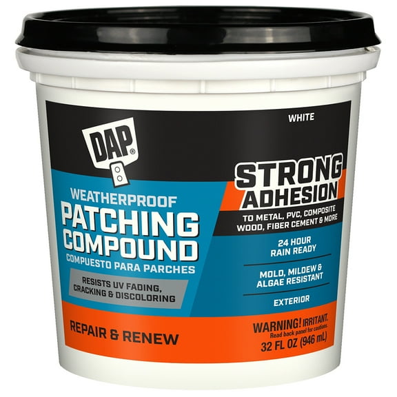DAP 7079818787 Platinum Patch Advanced Qt Raw Building Material, White Wall Fillers
